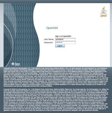 OpenAM Login