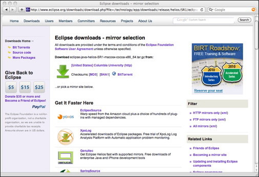Eclipse Download