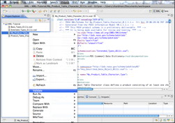 Eclipse Validate Schema - Menu